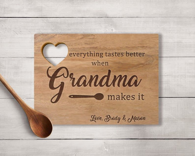 Grandma Cutting Board