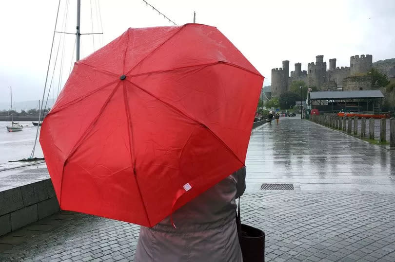 A 'lot of showers' are expected today and on Saturday and Sunday