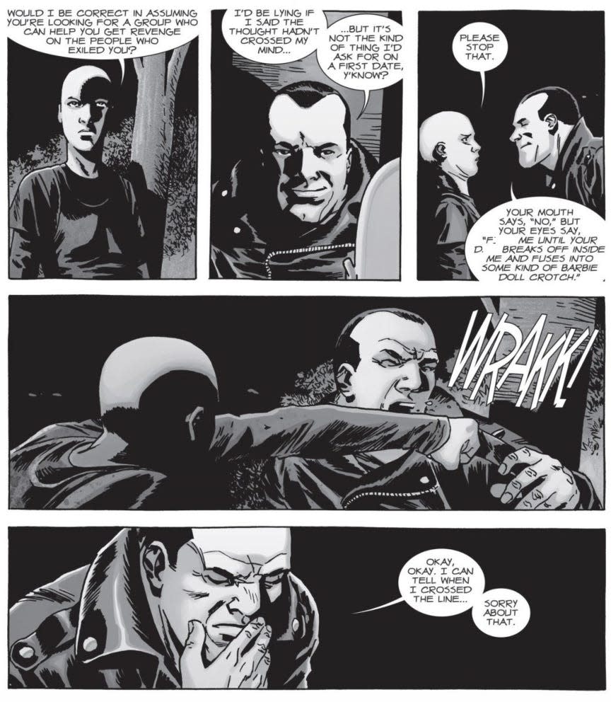 the walking dead comic alpha negan