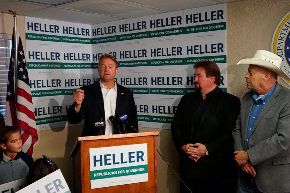 Election-2022-Nevada-Governor-Heller (Copyright 2021 The Associated Press. All rights reserved.)