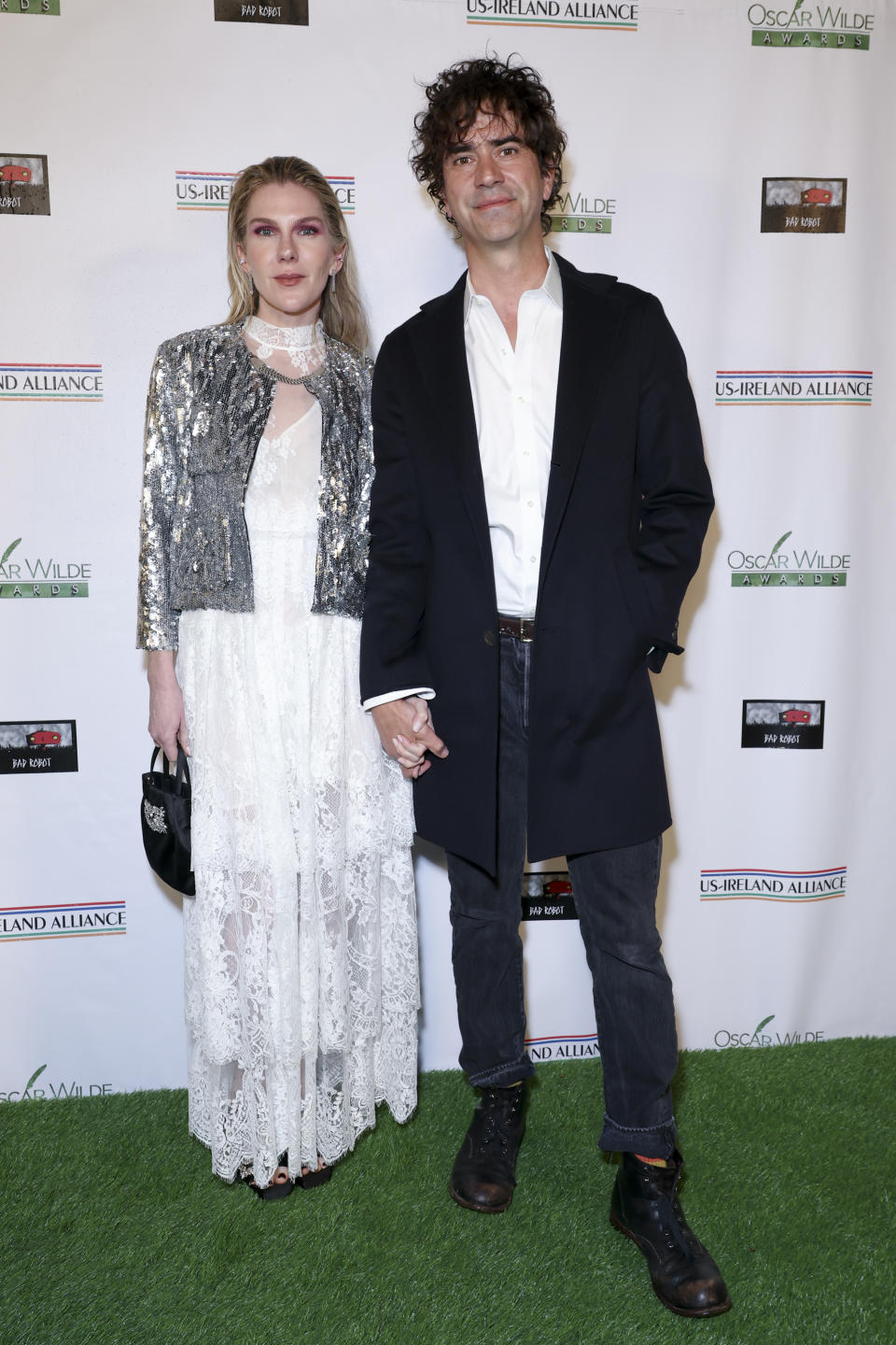 Lily Rabe and Hamish Linklater