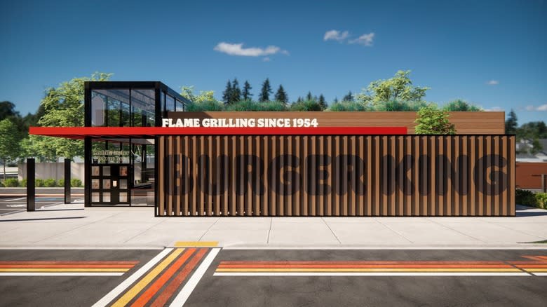 Burger King restaurant redesign