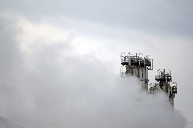 A part of Arak heavy water nuclear facilities, near the central city of Arak, 150 miles south west of the capital Tehran, Iran