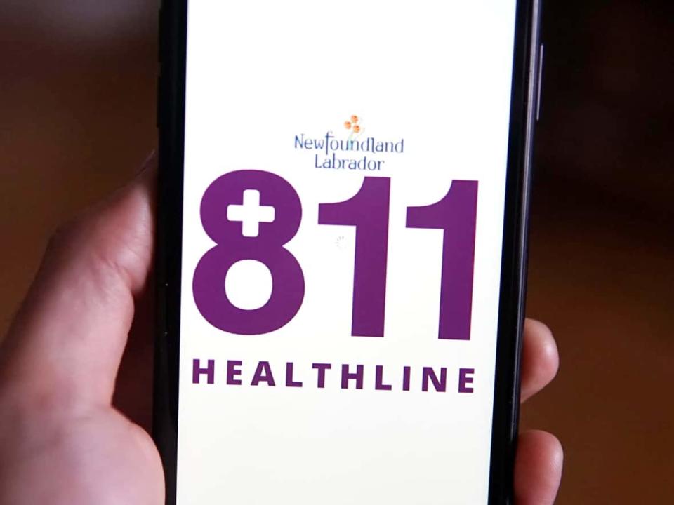 The 811 Healthline is run by Fonemed, a virtual health-care provider with about 300 employees based in St. John's. The company operates a phone line as well as an app, connecting callers with a registered nurse or licensed practical nurse. (Ryan Cooke/CBC - image credit)