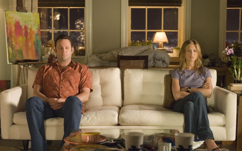 Vince Vaughn and Jennifer Aniston in The Break-Up - Melissa Moseley