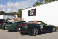 <p>First stop: F40 Motorsports, the Connecticut headquarters of TV's "Chasing Classic Cars."</p>