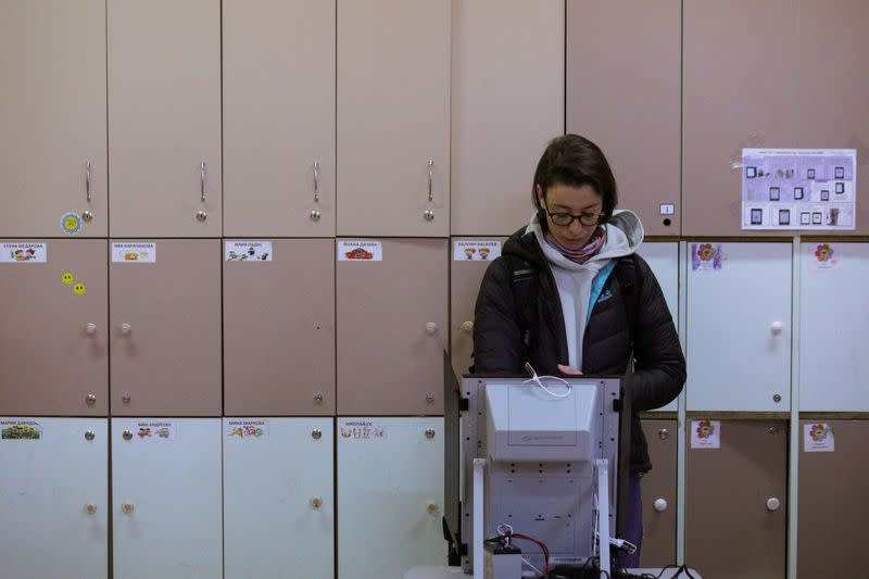 Bulgarian parliamentary election, in Sofia