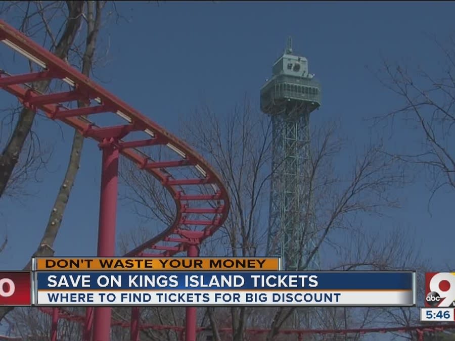 Kings Island How to save on tickets