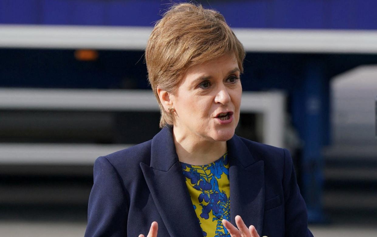 Nicola Sturgeon - Andrew Milligan/Pool via Reuters