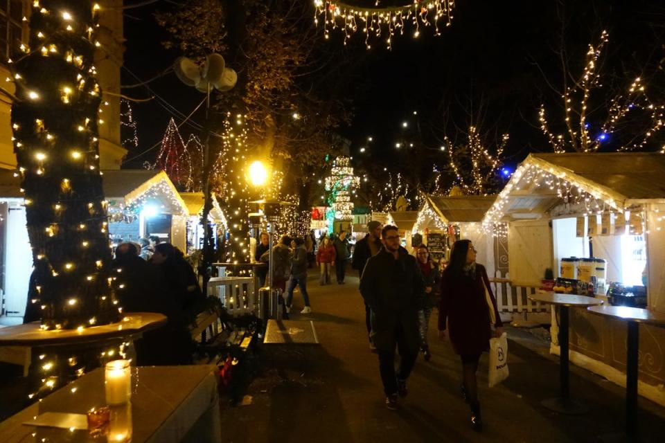 At least a dozen Christmas markets take over Zagreb over the festive season (Adam Batterbee)