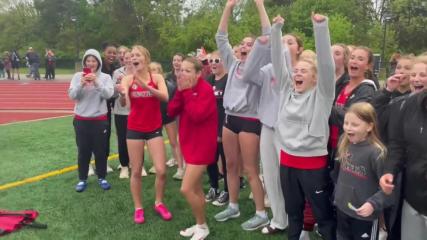 VIDEO: Watch Pinckney wrap up SEC White girls track and field title