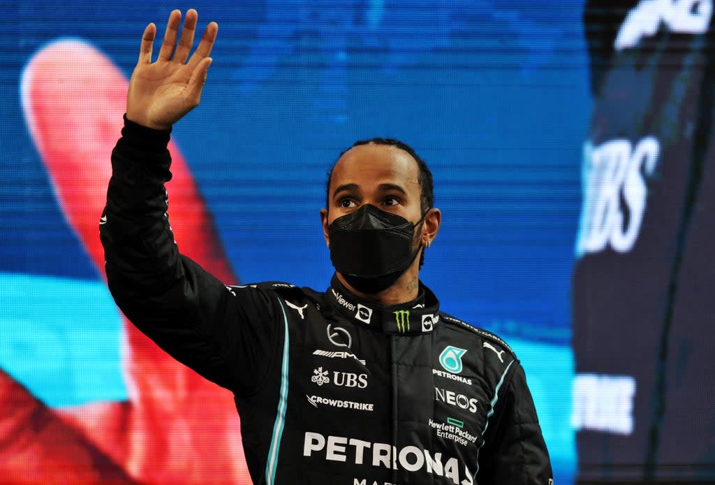 Lewis Hamilton is back on social media (PA Wire) (PA Wire)