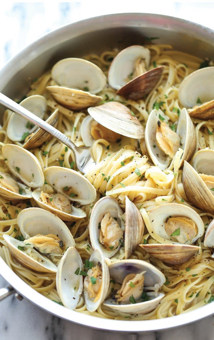 linguine with clams