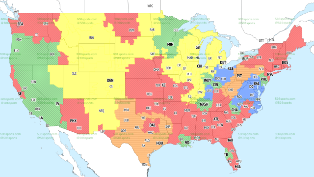 Broncos vs. Bears broadcast map: Will the game be on TV?