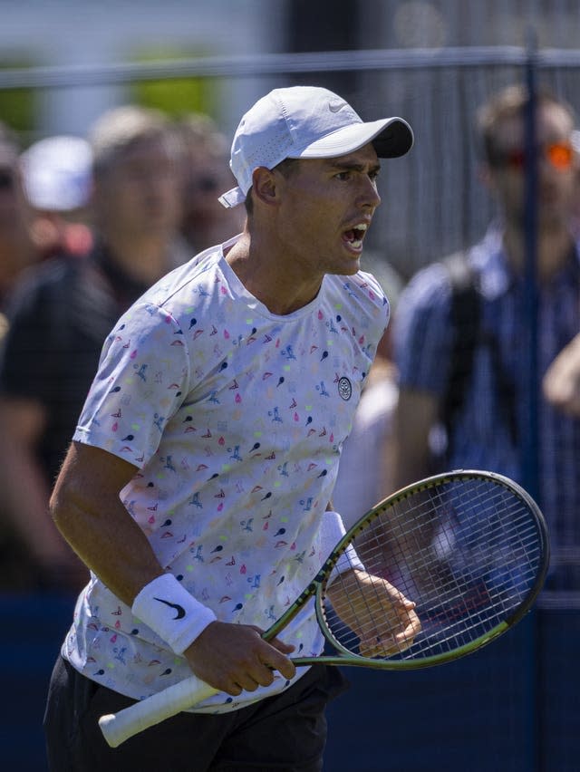 Charles Broom in action in Eastbourne