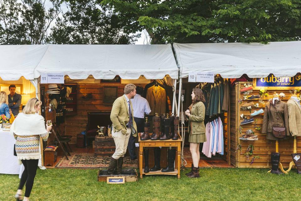 The Dubarry of Ireland booth