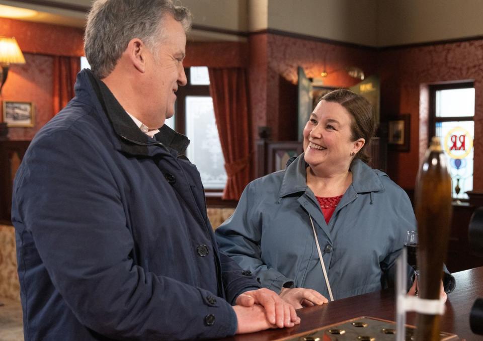 brian packham, mary taylor , coronation street