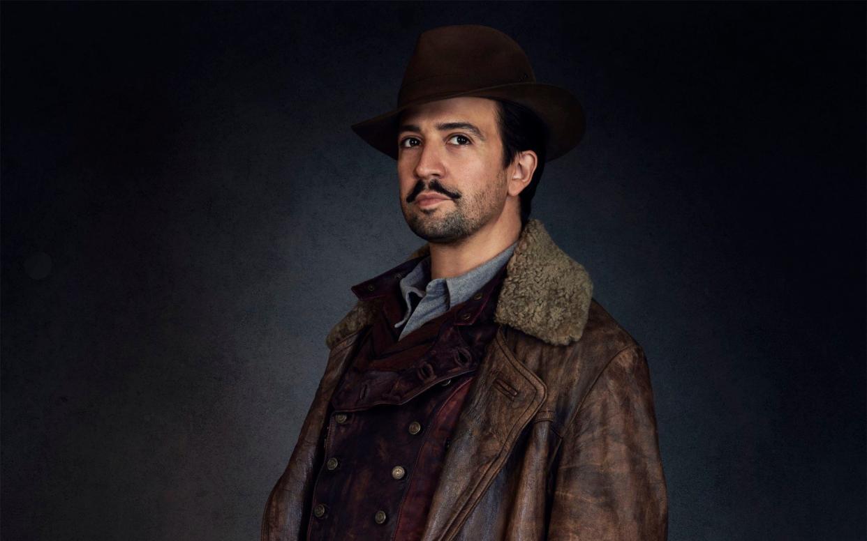 Lin-Manuel Miranda as Lee Scoresby in His Dark Materials - Alex Bailey