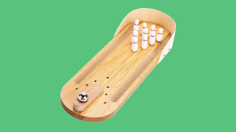 Secret Santa gift ideas: Table Top Mini Bowling Game Set