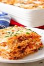 <p>The perfect lasagne recipe you've been looking for.</p><p>Get the <a href="https://www.delish.com/uk/cooking/recipes/a28831487/classic-lasagne-recipe/" rel="nofollow noopener" target="_blank" data-ylk="slk:Classic Lasagne;elm:context_link;itc:0;sec:content-canvas" class="link ">Classic Lasagne</a> recipe.</p>