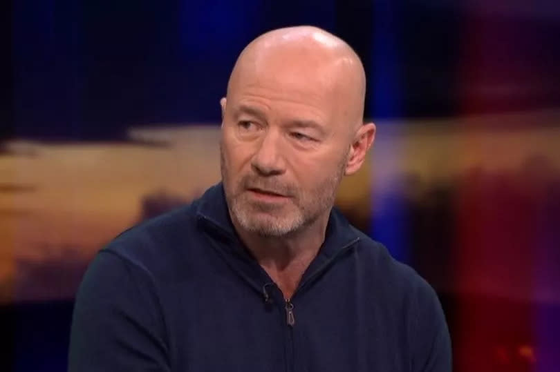 Match of the Day pundit Alan Shearer