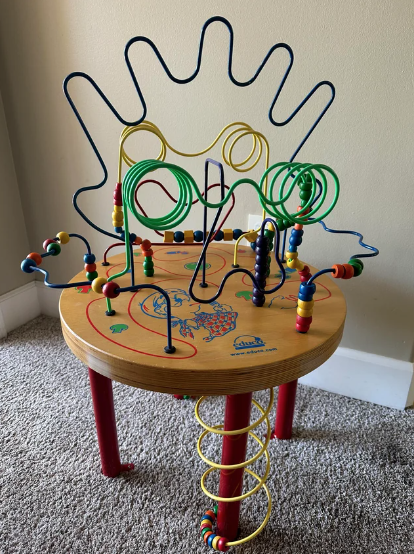 A kid's play table