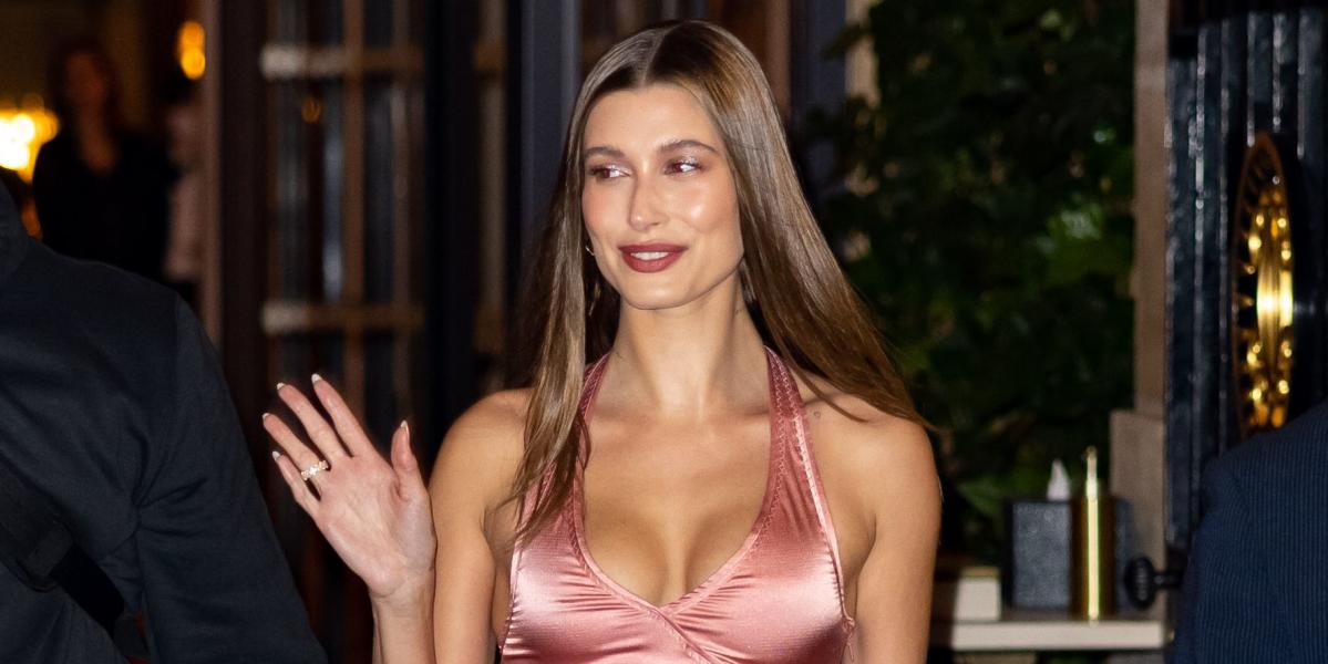Of Course Hailey Bieber's Little Pink Gucci Dress Is Vintage