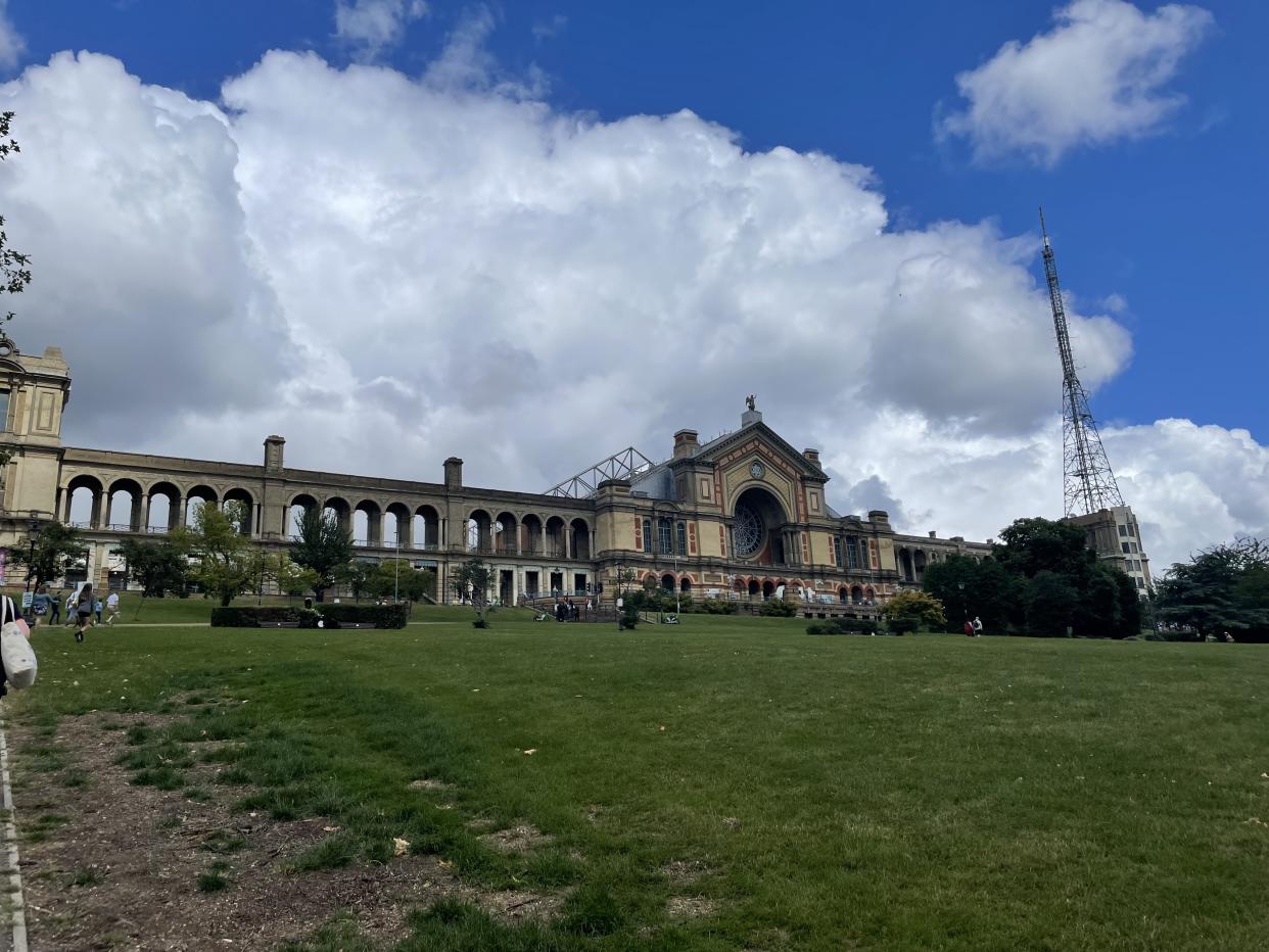 Building with grass in front of it 