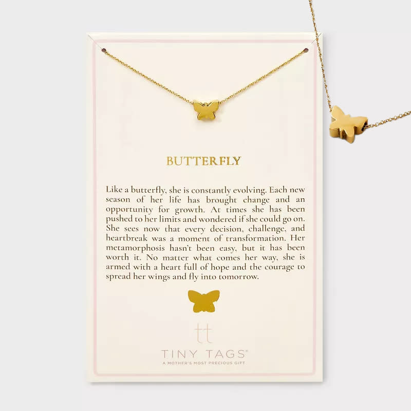 Tiny Tags Just Dropped a Mother's Day Necklace Collection at Target