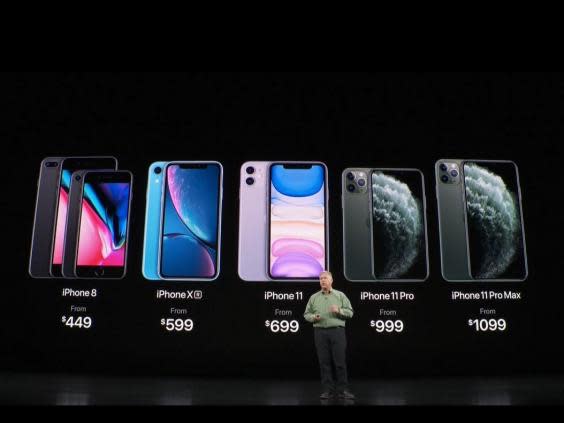 Apple launched three new iPhones on 10 September, 2019, and slashed prices of older models (Apple)