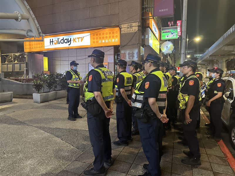 全面掃蕩黑幫，北市警局規劃為期10日「靖城專案｣。（圖／翻攝畫面）