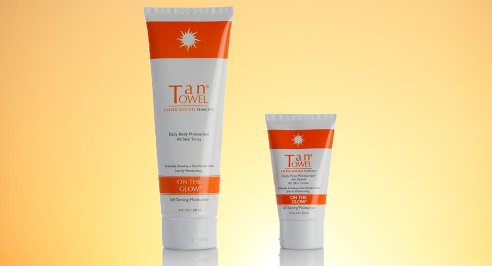 TanTowel On the Glow Duo. (Photo: HSN)