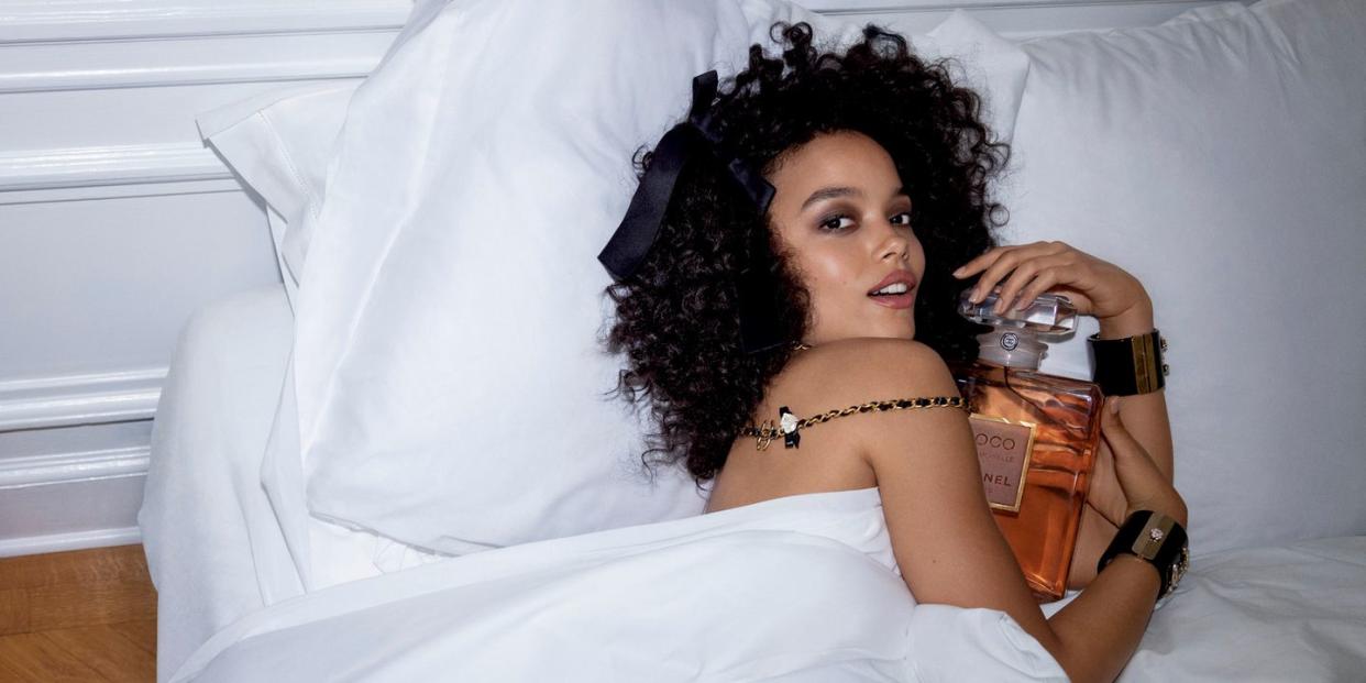 whitney peak chanel fragrance campaign