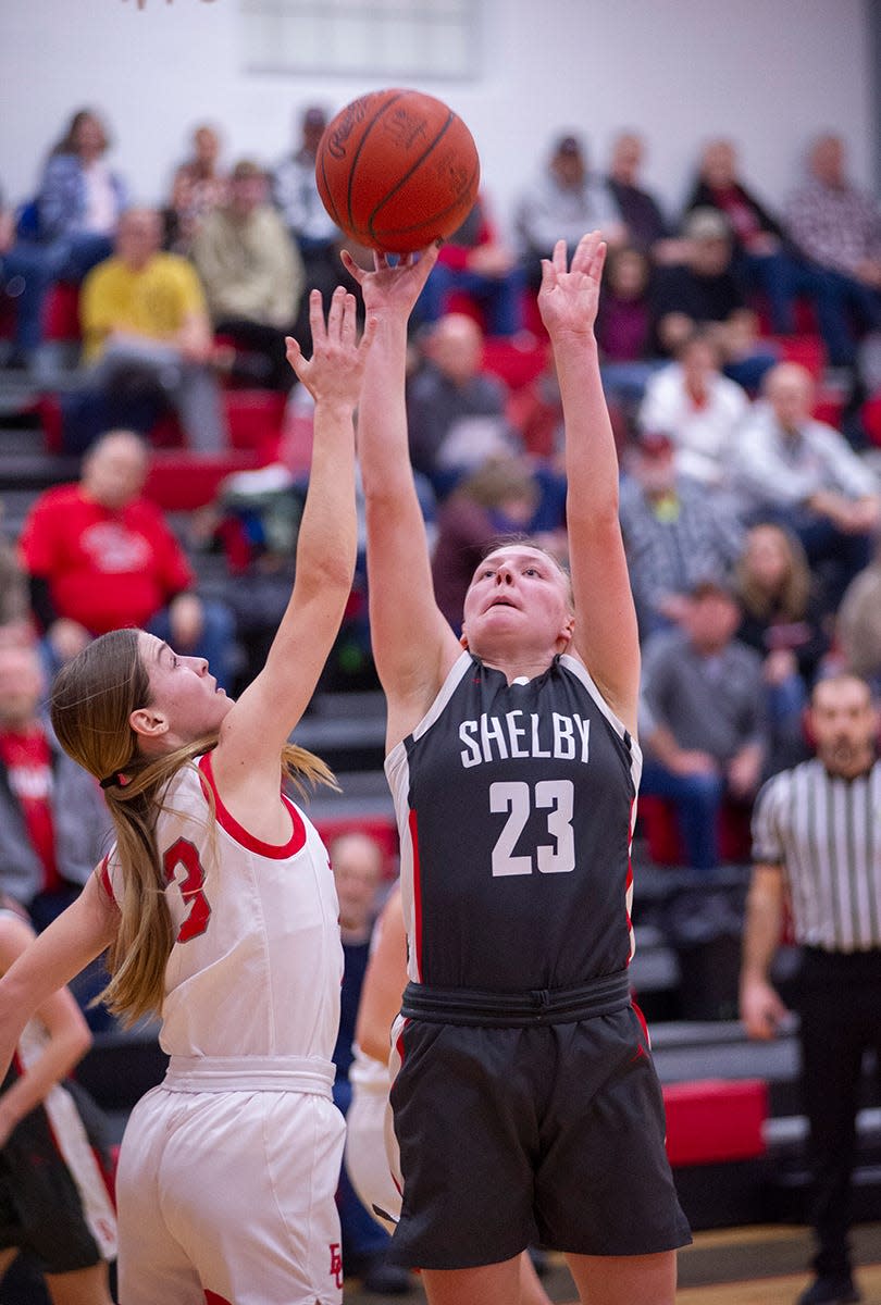 Shelby's Eve Schwemley is a special mention All-Ohio honoree in Division II.