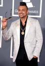 <b>Sean Paul</b><br> <b>Grade: B-</b><br> Jamaican singer Sean Paul was cool in his Miami-inspired ensemble, which he topped off with plenty of bling and a mohawk.