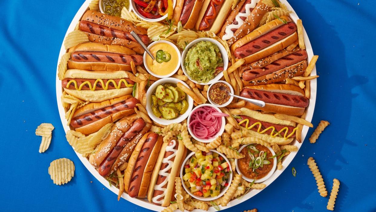 hot dog board