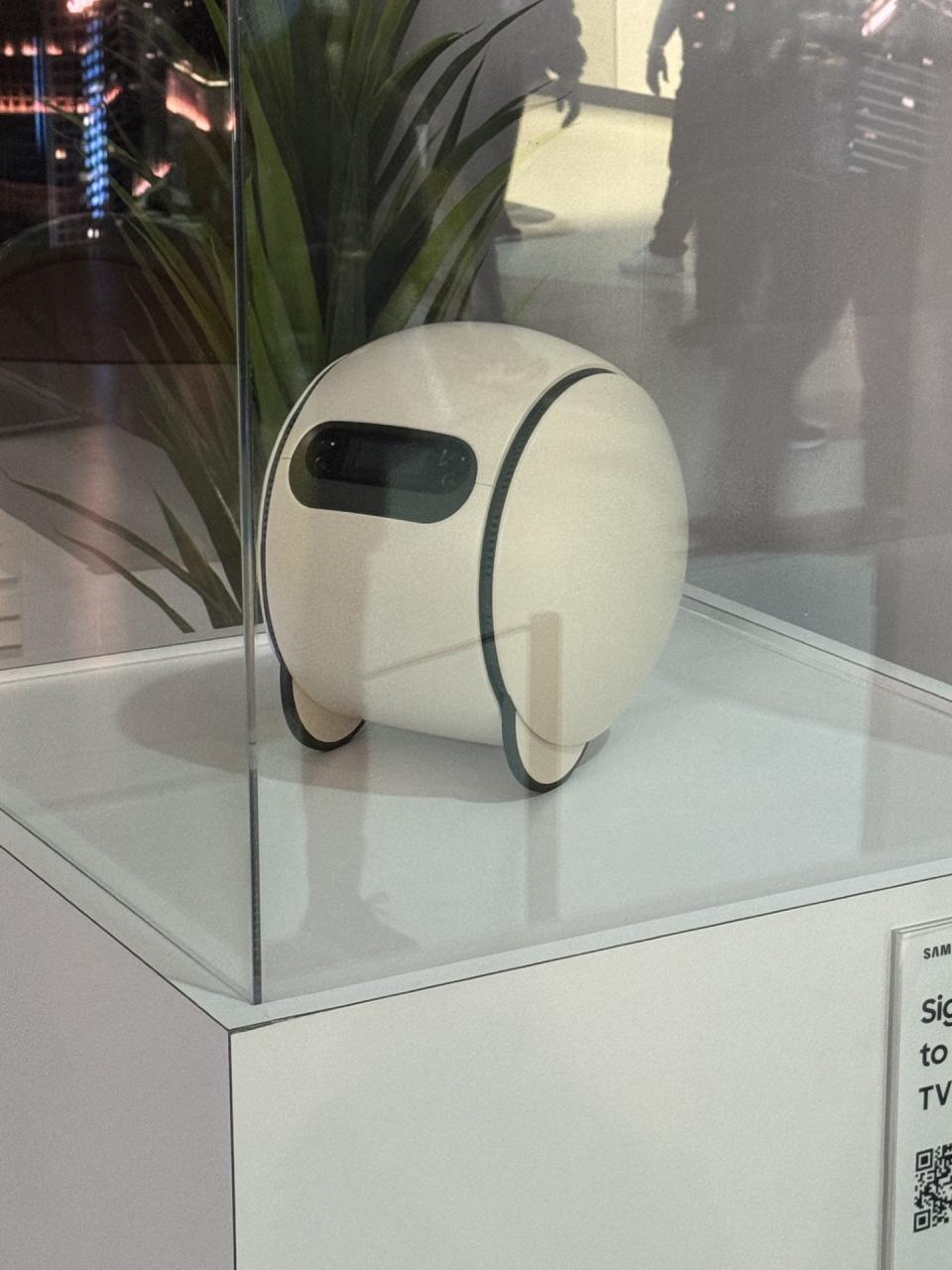 Samsung's Ballie robot, an AI-powered home robot assistant