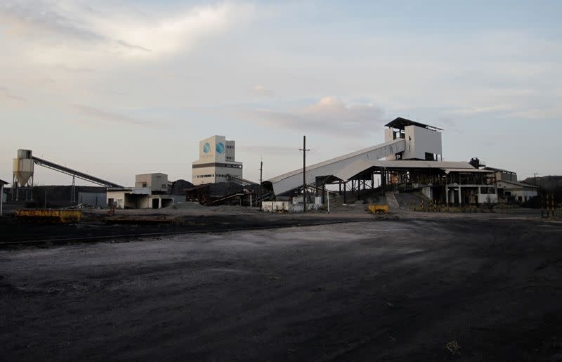 General view shows coal mine Pasta de Cochos where 65 miners died during an explosion, in San Juan de Sabinas