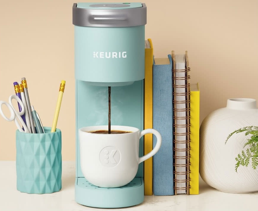 Keurig K-Mini Single Serve K-Cup Pod Coffee Maker. (Photo: Target)