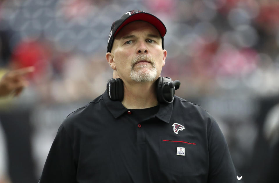 Arthur Blank isn't ready to cut the cord with head coach Dan Quinn, but his patience may soon run thin. (Reuters)