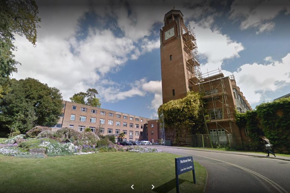 Exeter University (Google StreetView)