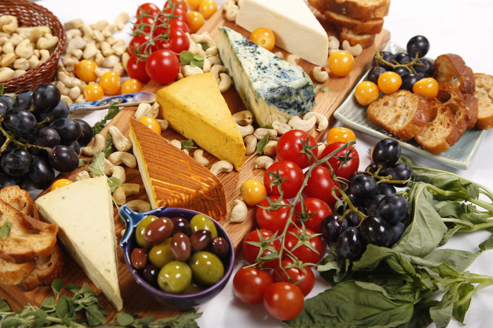 A selection of cashew-based, dairy-free cheeses produced by Nuts for Cheese. (Margaret Coons)