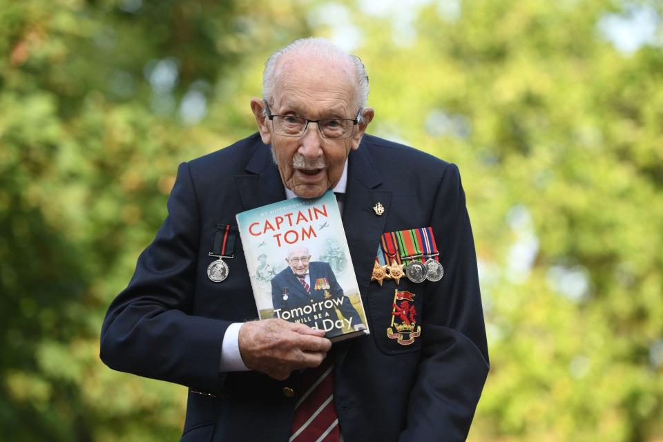 Captain Sir Tom recently published his autobiography (Joe Giddens/PA)