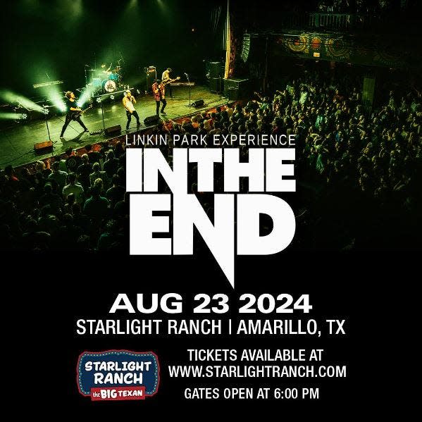 In the End: Linkin Park Tribute is scheduled to take the stage Aug. 23 at the Starlight Ranch Event Center.