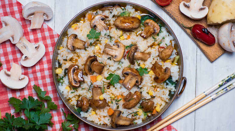 Vegetarian risotto