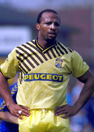 FILE PHOTO: Football - Season 89/90 Coventry City's Cyrille Regis Action Images via Reuters/File Photo