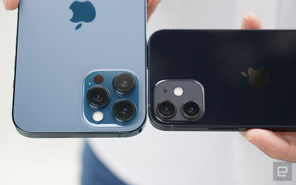 iPhone 12 Pro Max, iPhone 12 Mini