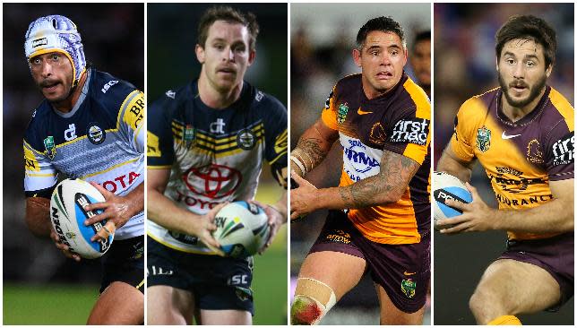 Star men: Johnathan Thurston, Michael Morgan, Corey Parker, Ben Hunt.