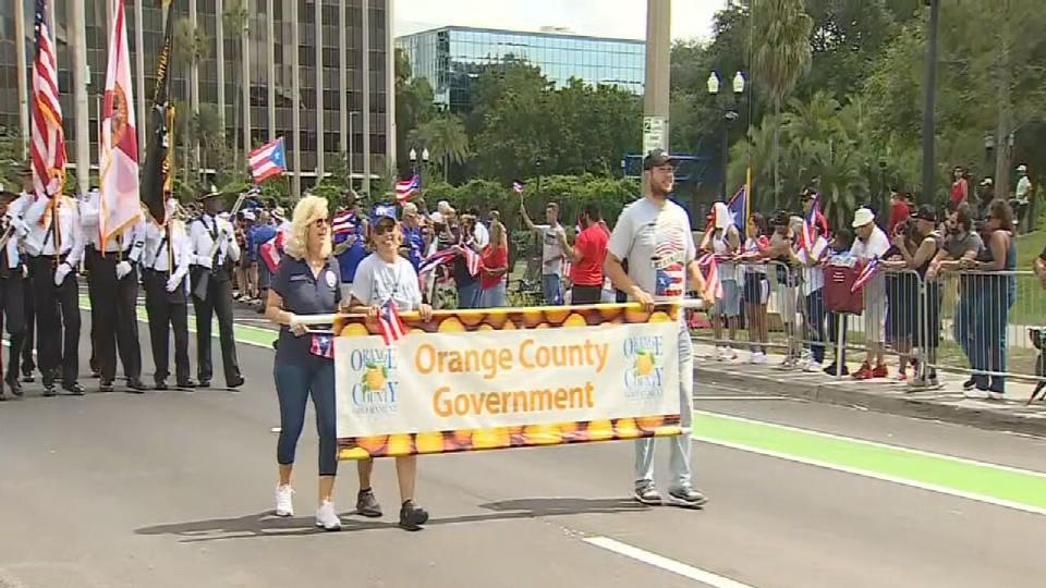 One of the biggest celebrations of Puerto Rican pride happened on Saturday in downtown Orlando.