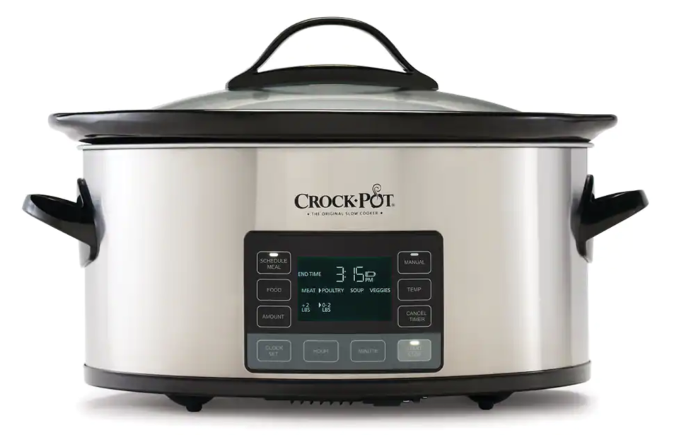 Crock-Pot MyTime Digital Programmable Slow Cooker (Photo via Canadian Tire)